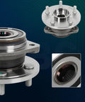 Two Pack Heavy Duty Front Wheel Hub Bearing Replacement Kit Fits 1990 Through 1998 Jeep Cherokee 1990 Through 1992 Jeep Comanche