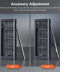 Comparison of old and new 52-In-1 Precision Screwdriver Set With Double-Ended Bits for Electronics Repair