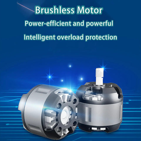 Brushless motor design for Cordless Rivet Nut Setter Gun with power-efficient features and intelligent overload protection.