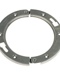 Top Shelf Two Piece Toilet Flange Rescue Kit For Four Inch Waste Line With Rust Resistant Steel Body, steel ring detail.