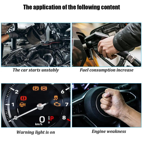 Top Shelf Mass Airflow Sensor Replaces Oem 22680 7S00 For Heavy Duty Trucks And Crossovers No Sweat Install showing warning lights and engine diagnostics.