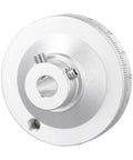 Top Shelf Aluminum Mini Handwheel, Rock Solid Manual Dial, 50Mm Slide Control for CNC lathes, engraved scale, 8Mm bore.