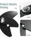 Heavy Duty Weld On BBQ Smoker Hinge Pair For Doors 8 By 2 And A Quarter Inch, 3 Sixteenth Inch Plate Steel, DIY Weld On Black Finish, Beefy Built Tough For Heavy Grills, Firebox Lids, Warpage-Resistant, Long-Lasting Performance. Black weld-on smoker hinge with bolt detail