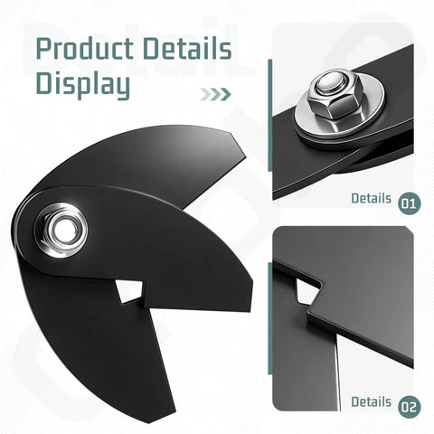 Heavy Duty Weld On BBQ Smoker Hinge Pair For Doors 8 By 2 And A Quarter Inch, 3 Sixteenth Inch Plate Steel, DIY Weld On Black Finish, Beefy Built Tough For Heavy Grills, Firebox Lids, Warpage-Resistant, Long-Lasting Performance. Black weld-on smoker hinge with bolt detail