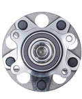 Top view of Rear Wheel Bearing And Hub Assembly For Honda Civic 2006 2011 Dx Lx Si Ex Gx And Acura CSX 2006 2011 OEM Grade 5 Lug With ABS Bolt In Replacement For A Smooth Quiet Ride