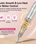 35,000RPM Electric Nail Drill For Gel Nail Shaping And Removal, Quiet, Lightweight Portable E File with focus on drill tip.