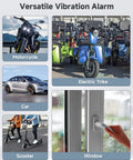110dB Vibration Car Alarm With 10 Level Sensitivity Adjustable Wireless Remote Anti Theft Device for motorcycle, car, scooter, trike and window