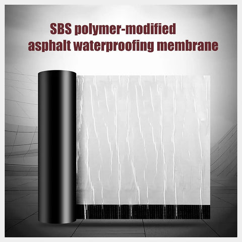 Grizzled Crew Approved Roof Patch Tape With Thick Bitumen Base And Cool Reflective Foil Self Adhesive Heavy Duty Weatherstripping Roll For Sealing Cracks Or Sneaky Leaks Anywhere with visible SBS polymer membrane