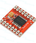 Four Pack TB6612FNG Dual Motor Driver Board Module for Arduino Raspberry Pi ESP32 STM, top view, compact design