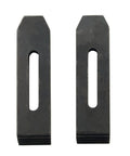 Two hold-downs from 24 Piece Milling Clamp Kit For Small Milling Machines With 0.305 Inch Table Slots Includes Hold Downs Step Blocks Threaded