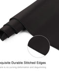 Ultra Large Gaming Mouse Pad XXL 23.6 By 11.8 Inches With Non Slip Rubber Base For Precision And Speed showing rolled edge detail