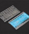 Watch Band Pins And Spring Bars Kit 6 To 23 Mm Tungsten Steel U Shape Pins in storage box with size labels