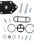 Heavy Duty Fuel Tap Repair Kit For Kawasaki BN125 Eliminator 2001 2009 Replacement Rebuild Kit With POM Washer Bearings Water And Dirt Resistant Includes All Components 1 Year Warranty