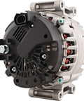Top Shelf Heavy Duty 140 Amp 12 Volt Alternator For Audi TT Quattro Q3 2.0L 2011-2018 With Clutch Pulley Internal Regulator side view