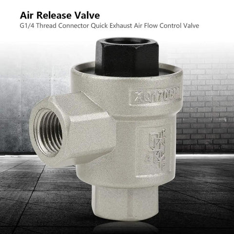 Heavy Duty Aluminum Quick Exhaust Valve G1/4 Thread Pneumatic Air Flow Control Snappy Fast Release Easy Install For Garage Gear Rock Solid Grease Monkey Approved Beast Build