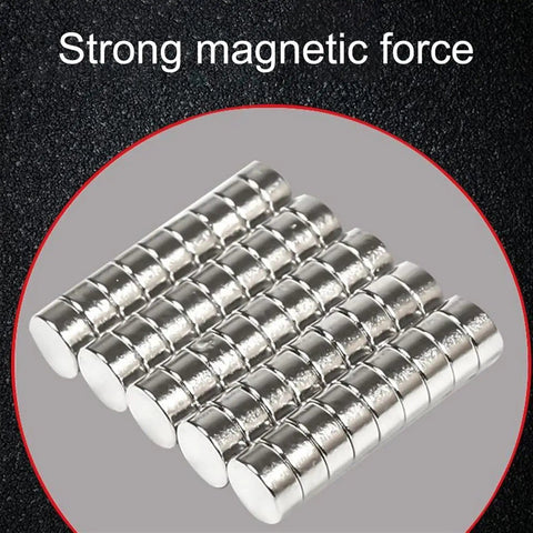 Rock Solid N52 Neodymium Round Disc Magnets 30 Piece 6X3Mm Rare Earth Magnet Pack For Tool Organizing Crafts Lockers And Home Repair That Grip Like Crazy
