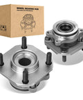 Front Wheel Bearing Hub Assembly Pair For 2007 2012 Nissan Sentra 2.0L With 4 Wheel ABS And 4 Lugs OE Grade Replacement