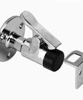 Marine Grade 316 Stainless Steel Heavy Door Stopper Catch Set With Mirror Finish For Boats Yachts Ships Hatch Doors Holds Open And Prevents Collisions Rugged All Weather Marine Hardware