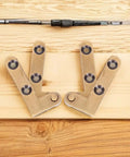 Bronze hidden door pivot hinges for concealed silent operation, heavy duty hardware for cabinets and furniture 2 pack DIY installation