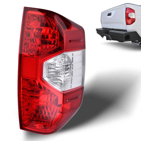 Toyota Tundra Tail Light Assembly Right Passenger Side Replacement Without Bulb For 2014 2015 2016 2017 2018 2019 2020 2021 Pickup Waterproof And Durable Rear Brake Lamp With Shock Resistant Housing