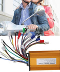 Heavy Duty Brushless Speed Controller For Electric Scooters, featuring wires for easy connections and smooth throttle response.