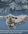 Water Pump Replacement For Buick Encore And Chevy Lineup 1.4L Turbo L4 Engine showing effective coolant flow design
