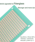 Copper Stripboard Prototyping Board 50mm By 70mm Single Sided 368 Holes Universal Stripboard For DIY Electronics Soldering