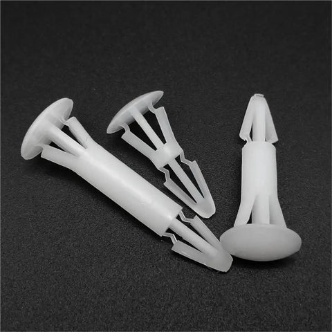 500 Pack Nylon Push In Rivets Fasteners High Strength Standoff Spacers And Snap Clips For PCB Circuit Board Assembly