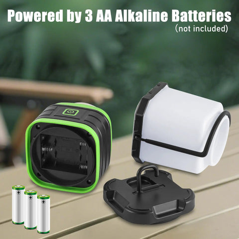 LED Camping Lantern Battery Powered Lights Portable Lanterns For Emergency Power Outages Hurricanes Outdoor Hiking