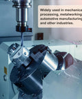 Top Shelf Er8 A Collet Clamping Nut With M10 Threads And Dynamic Balance Holes For CNC Lathe Chuck Milling Tool Holder in use