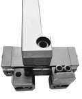 Rugged Heavy Duty CNC Lathe Bar Puller With 25 Mm Square Shank And 4 To 70 Mm Jaw Range Built From Steel For Pro Grade Precision In The Shop