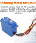 Heavy Duty Digital RC Servo 26 Grams with full metal gears and sandblasted housing suitable for high voltage cars.