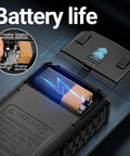 Battery compartment of Versatile Digital Multimeter For AC And DC Voltage, Current, Resistance, Continuity, And Diode Testing
