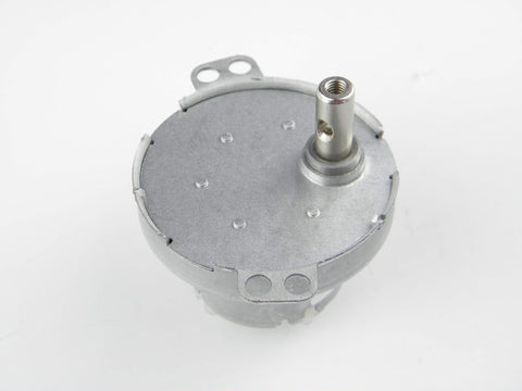 Mini DC Gear Motor JS-50 3V 5 RPM with metal outer reduction gearbox, top view, showing 7mm shaft and compact design.