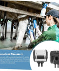 Two Exits Milking Pulsator For Dairy Farms And Milk Plants, Adjustable Pneumatic Milker Pulsator With L80 PA2 Plastic Outlet, Built To Last Plastic And Stainless Steel Build, Easy To Install, Lightweight And Portable, in dairy use