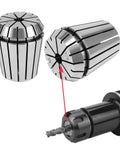 Four Piece ER32 Collet Set With One Half And One Quarter Inch Collets For CNC Milling Lathe And Engraving Machines Pro Grade High Speed Steel