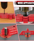 14 Pc Aluminum Setup Blocks for Woodworking, Pro Grade Precision Router and Table Saw Setup Bars with Storage Case