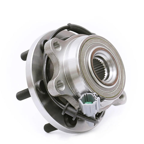 Front Wheel Bearing Hub Assembly For 4x4 Nissan Frontier, Pathfinder, Xterra And Suzuki Equator That Fits 2005 To 2019 Frontier, 2005 To 2012 Pathfinder, 2005 To 2015 Xterra, 2009 To 2012 Equator Set Of 2