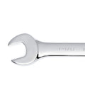 15/16 Inch 12 Point Ratcheting Wrench With 4 Degree Swing And Off Corner Loading Low Profile Ends Pass Through Technology