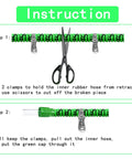 Expandable Hose Repair Kit Three Piece Set Budget Friendly No Fuss With Dual Channel Connectors garden hose repair steps