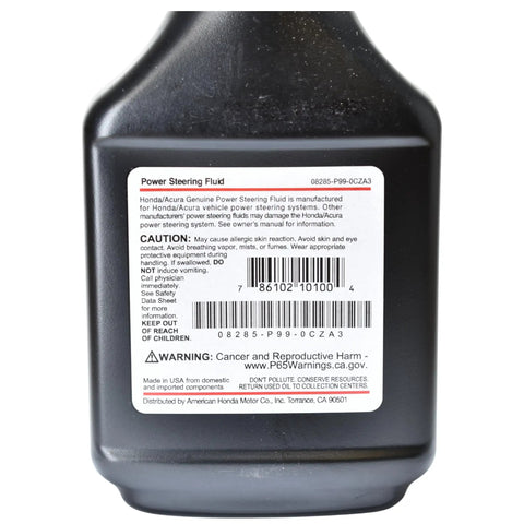 Honda Power Steering Fluid 12 Oz Bottle Six Pack Advanced Protection For Honda Power Steering Systems Prevents Damage And Keeps Your Steering Smooth And Reliable Performance