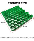 Heavy Duty Plastic Gravel And Grass Paver Grid Drainage Mat For Pathways And Patios with measurements 50cm x 50cm x 5.7cm