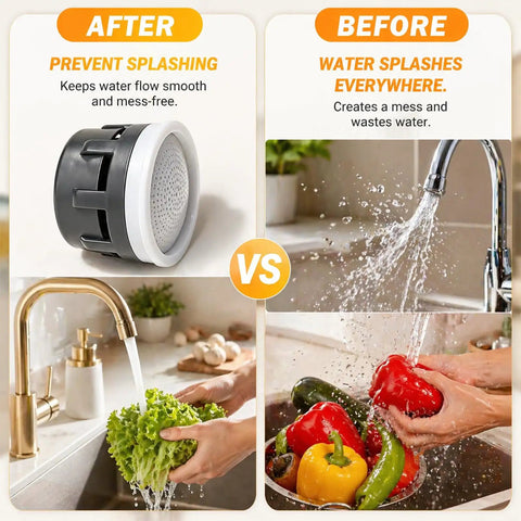 Slick Performance Faucet Aerators Three Pack For Kitchen And Bathroom Sink Inserts One Point Zero Gpm Flow Control Hassle Free Quick Change Setup Drip Free Operation And Long Lasting Durability