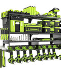 Power Tool Organizer Wall Mount Heavy Duty Metal 4 Layer 8 Slots Drill Holder Cordless Tool Rack With Side Pegboards
