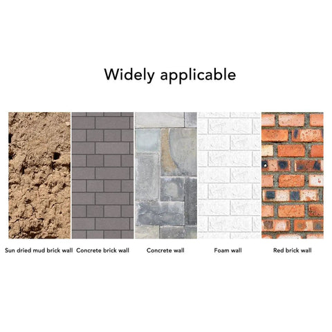 Versatile Hole Saw Kit For Concrete And Masonry With Dope Tungsten Steel YG8C Alloy Bits Built To Last For Hollow Brick And Cement Walls Perfect For Drilling Concrete And Various Materials Includes Portable Storage Case And Triple Tooth Design. Widely applicable for concrete, brick, foam and mud walls