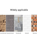 Concrete Hole Saw Kit For Drilling Through Concrete Brick Cement Stone Walls With 55mm 65mm And 75mm Diameters And 50mm Depth Tungsten Steel Triple Tooth Design Rustproof Durable Wall Cutter Set For Hollow Bricks And Cement. Shown on concrete, brick, and stone walls