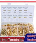 Grab A Solid Assorted Kit Of 750 Insulated Male And Female Wire Connectors Featuring 2 Point 8 Millimeter 4 Point 8 Millimeter And 6 Point 3 Millimeter Crimp Spade Terminals Perfect For Any Electrical Job Or Auto Repair Gig Needing Reliable Quick. plastic crimp terminal kit with ring connectors and spade tips