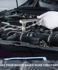 Heavy Duty 41 Tool Set With Mini Ratchet Featuring S2 Bits And CrV Sockets For Tight Spots, Perfect Swap Meets and Home Repair Jobs You Gotta Get Done Fast Without The Hassle used in car engine maintenance