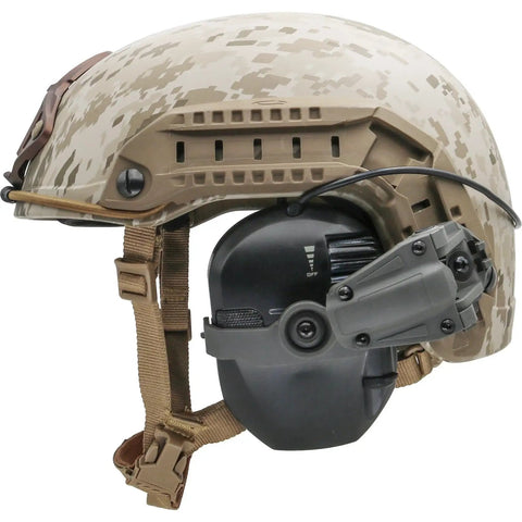 Heavy Duty Arc Rail Adapter For Tactical Helmets Slams Tight On Fast Ach And Mich Platforms Smooth Ride With Walkers Razor Electronic Earmuffs Range Ready And Dead Nuts Secure For Daily Drills