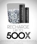 Image of Eneloop Pro High Capacity NiMH Battery Pack Set With Charger And Storage Case Includes 8 AA And 2 AAA Rechargeable Batteries